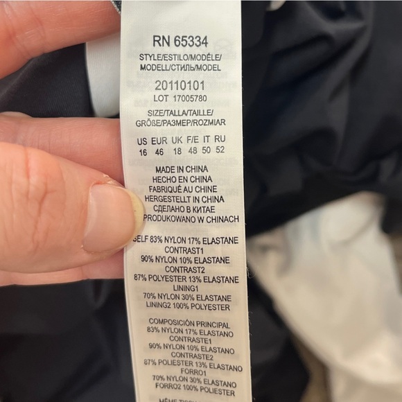 NEW Lauren by Ralph Lauren Bel Air Skirted One-Piece Swimsuit - Picture 8 of 9